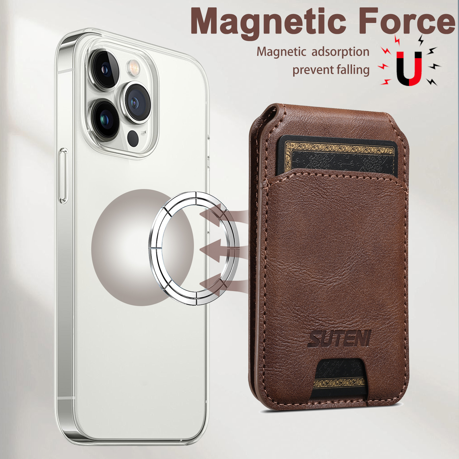 Luxury Bags In - SUTENI Luxury Faux Leather Mobile Phone