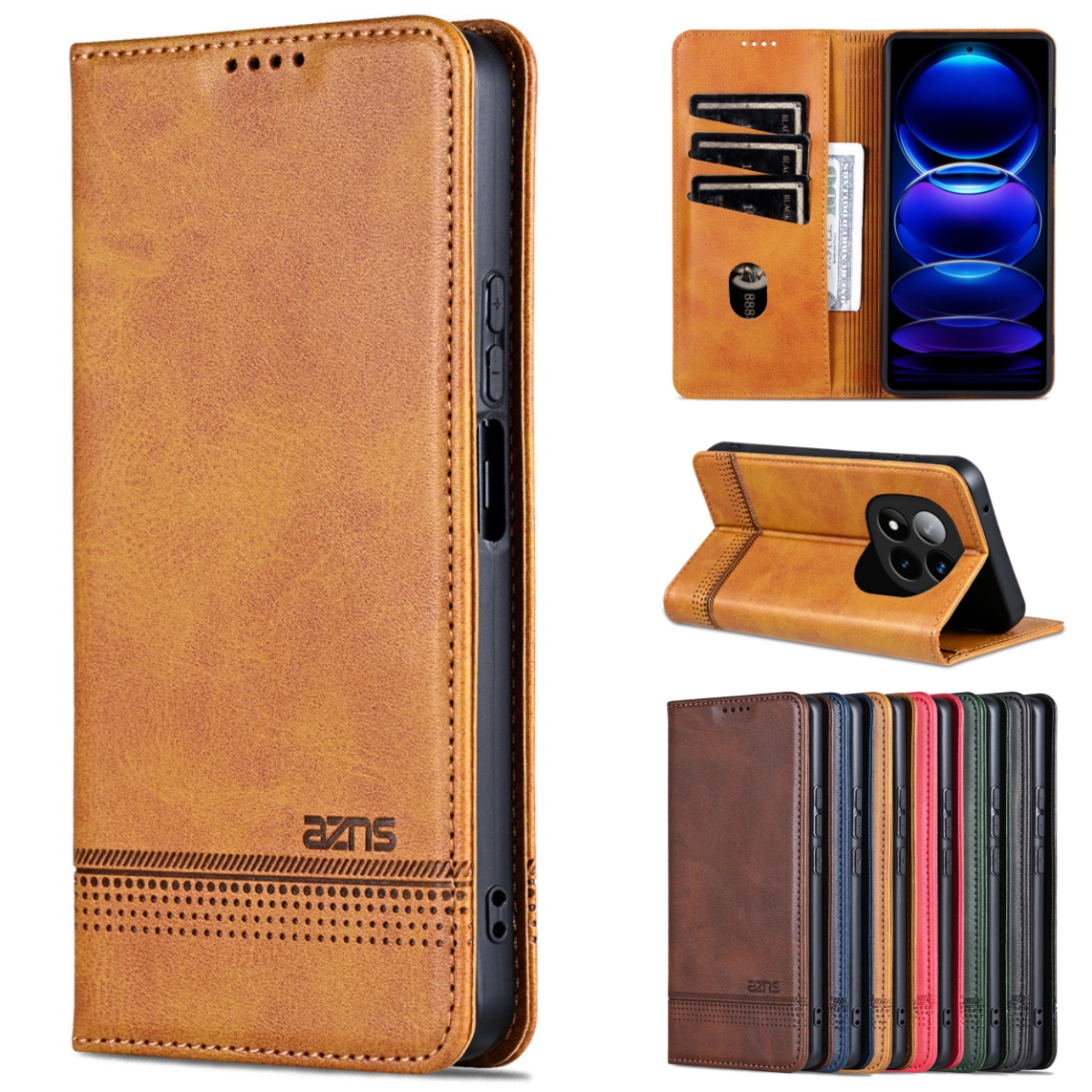 Luxury Bags In - Luxury Magnetic Flip Leather Phone Case