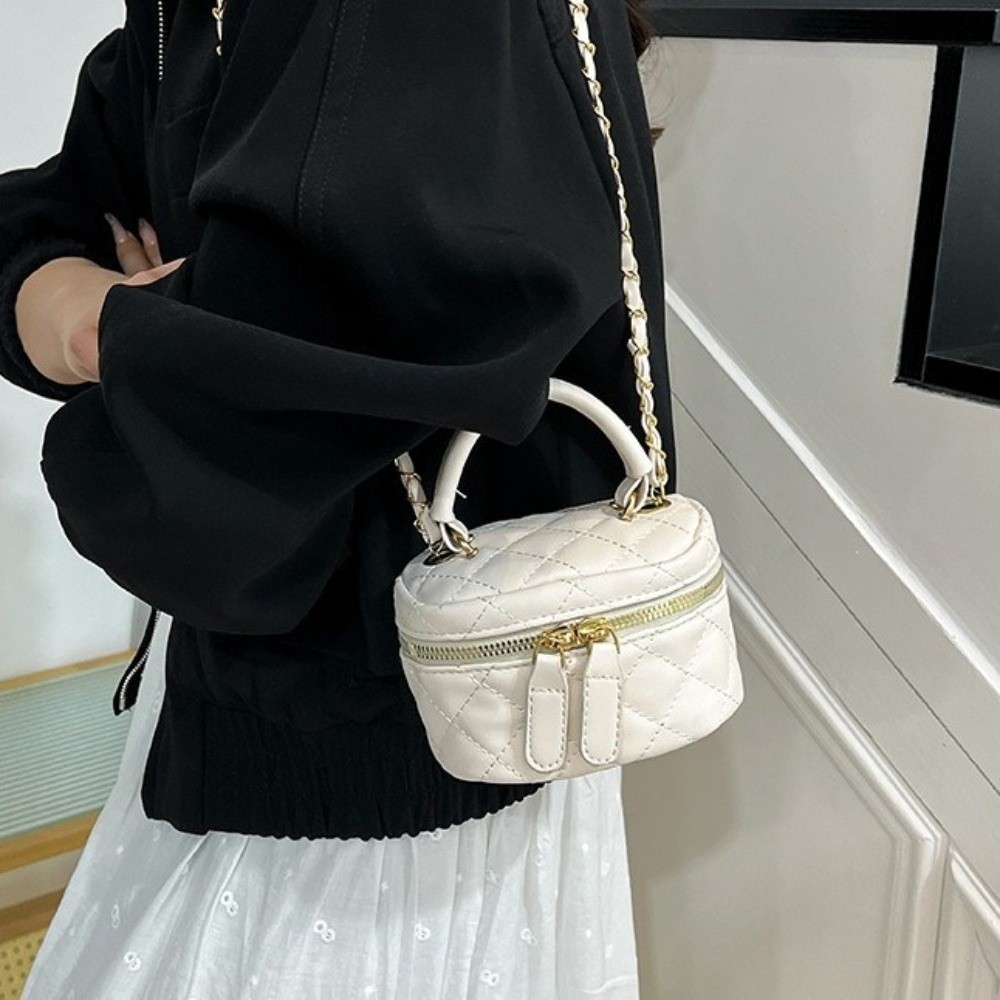Mini Diamond Quilted Leather B – обзор и цена Chain Crossbody Quilted