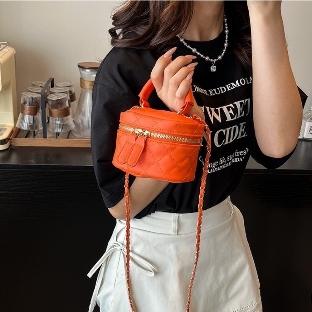 Mini Diamond Quilted Leather B – обзор и цена Chain Crossbody Quilted