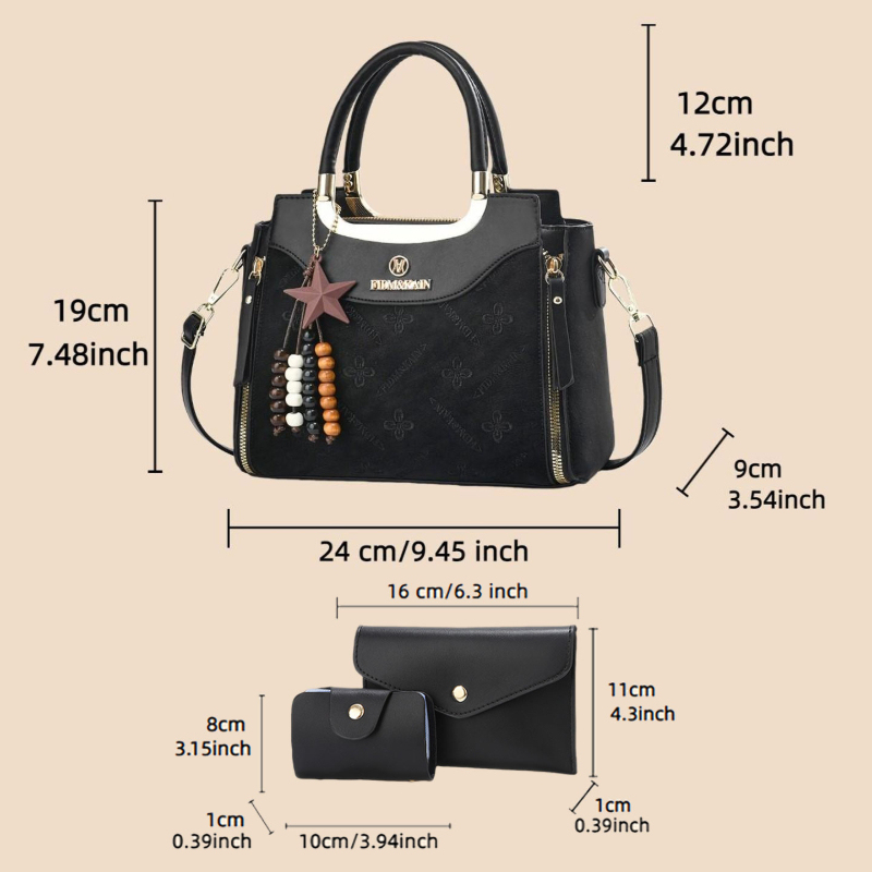 Stylish women's handbag, solid – обзор и цена Luxury Bags In