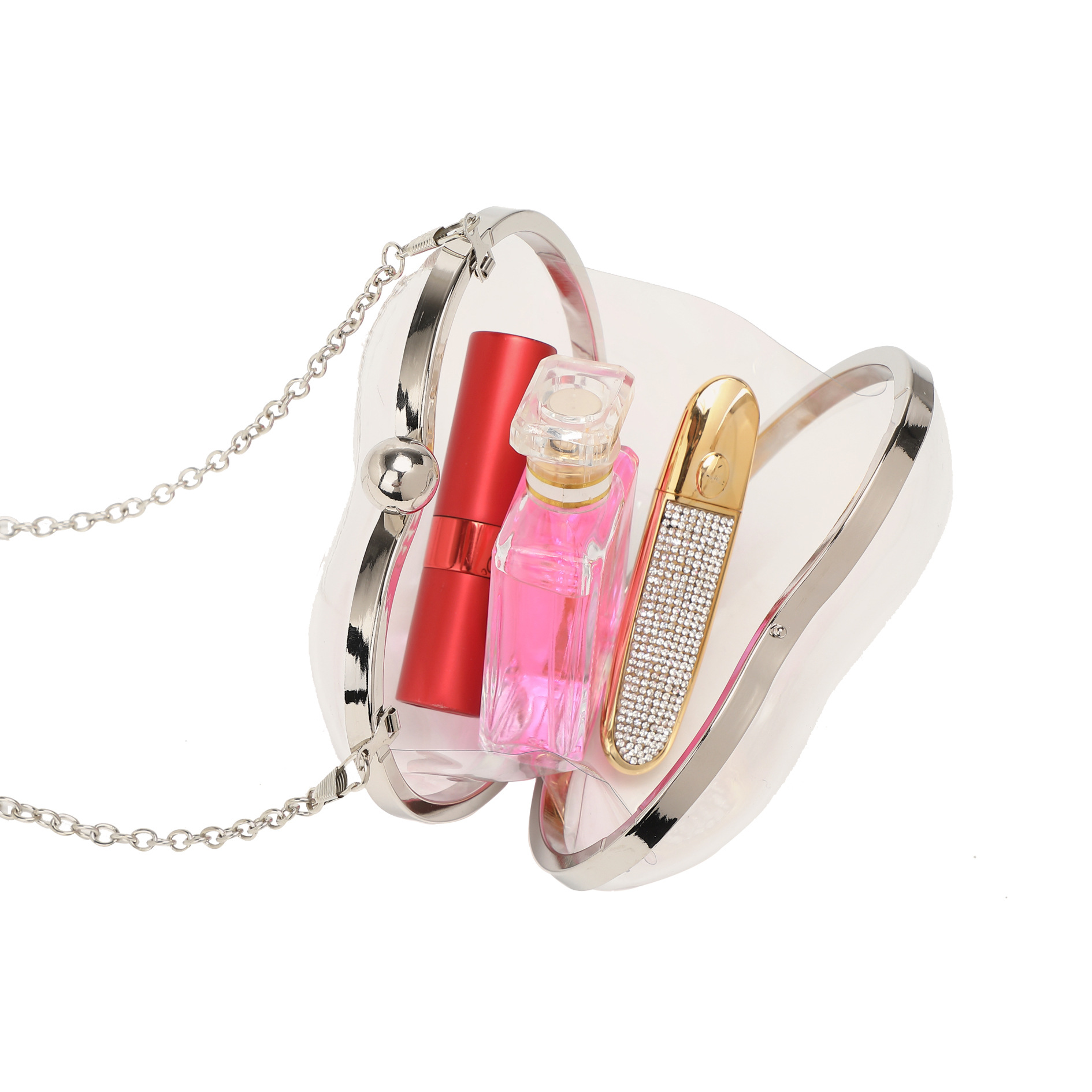 Dinner Acrylic Mini Love Clutc – обзор и цена Chain Crossbody Quilted
