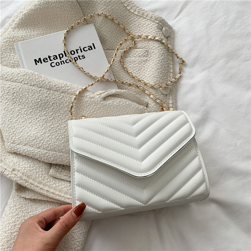 Women's White Black Quilted Ch – обзор и цена Chain Crossbody Quilted