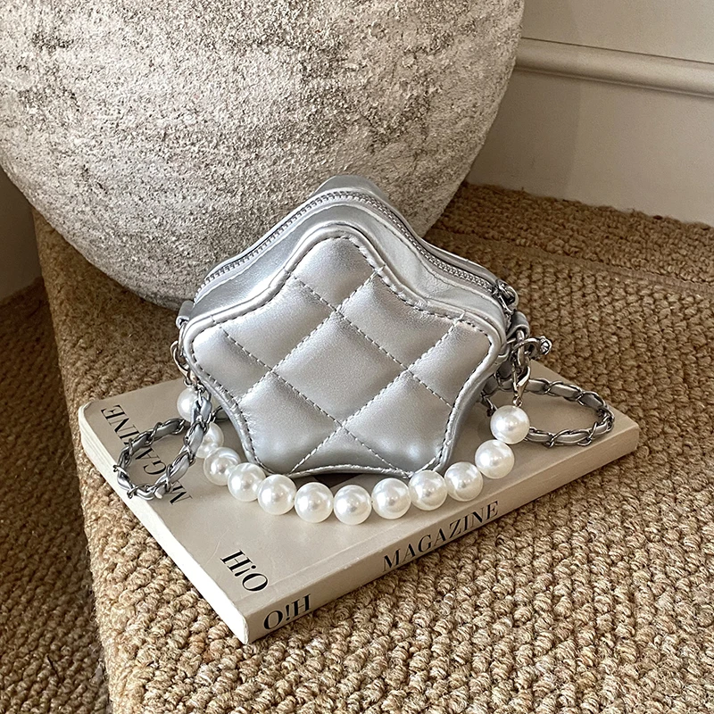 New Exquisite Quilted Pearl Ch – обзор и цена Chain Crossbody Quilted