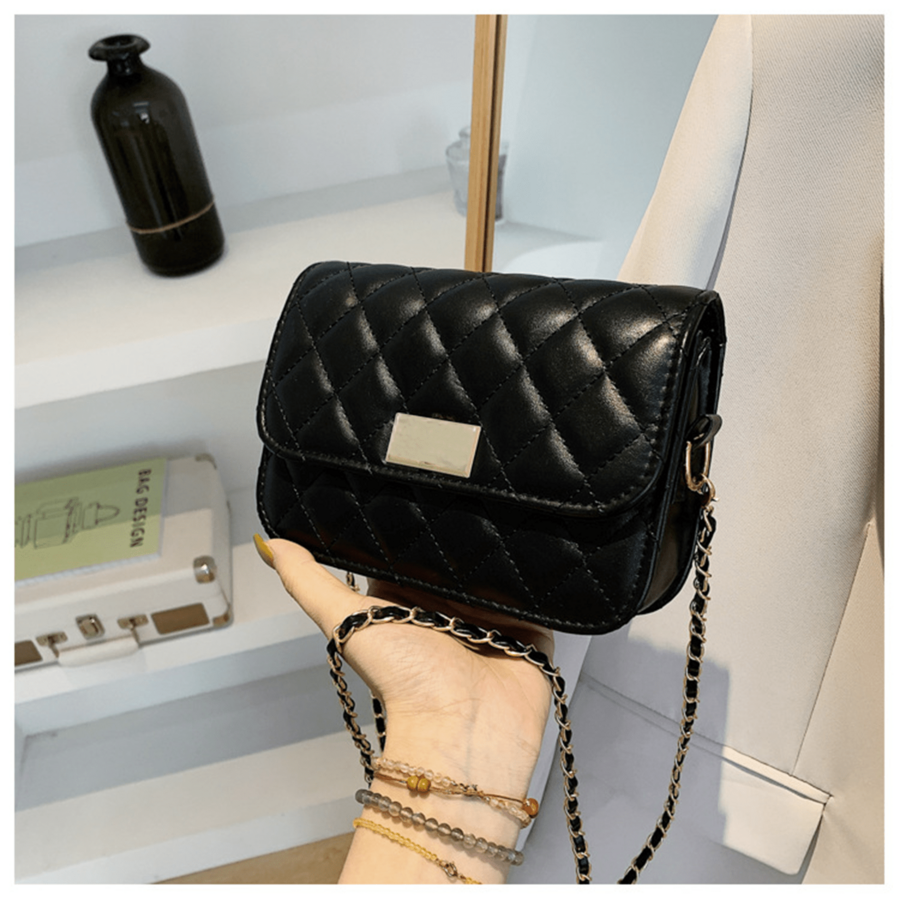 Quilted Mini Crossbody Bag Wit – обзор и цена Chain Crossbody Quilted
