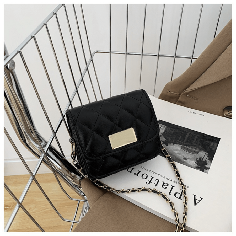 Quilted Mini Crossbody Bag Wit – обзор и цена Chain Crossbody Quilted