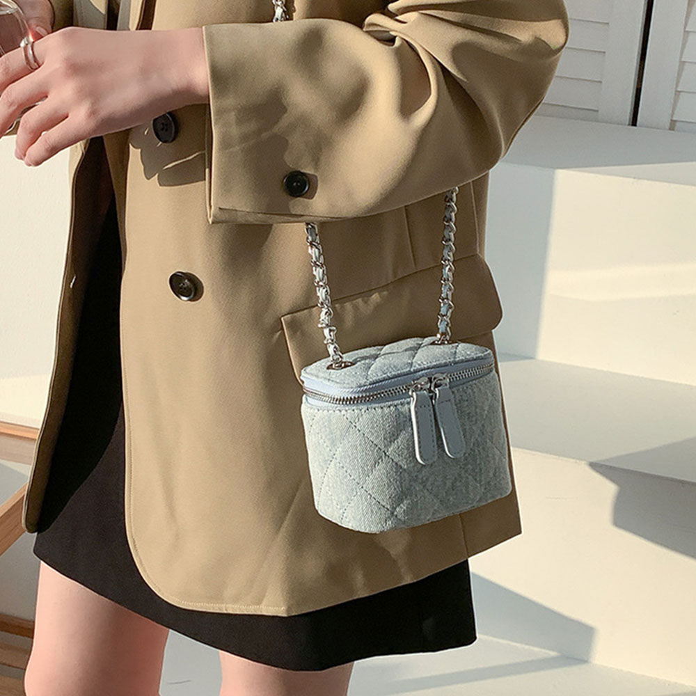 Small Quilted Box Crossbody Pu – обзор и цена Chain Crossbody Quilted