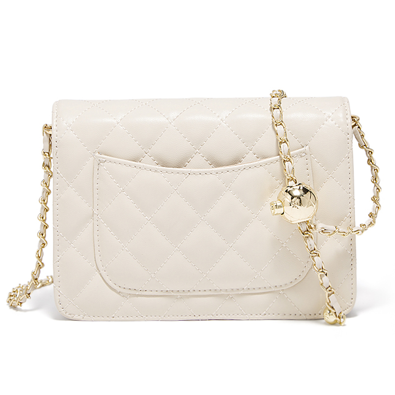 FOXER 2026 Women White Quilted – обзор и цена Chain Crossbody Quilted