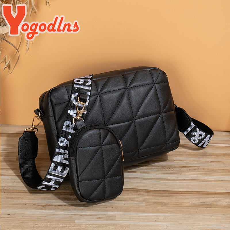 Yogodlns Brand Crossbody Bags  – обзор и цена Chain Crossbody Quilted