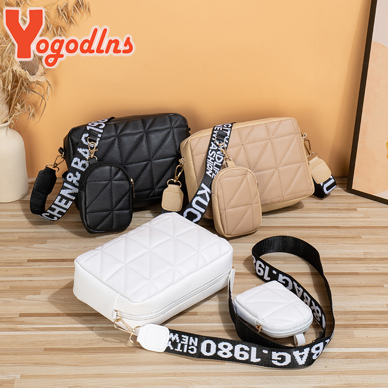 Yogodlns Brand Crossbody Bags  – обзор и цена Chain Crossbody Quilted
