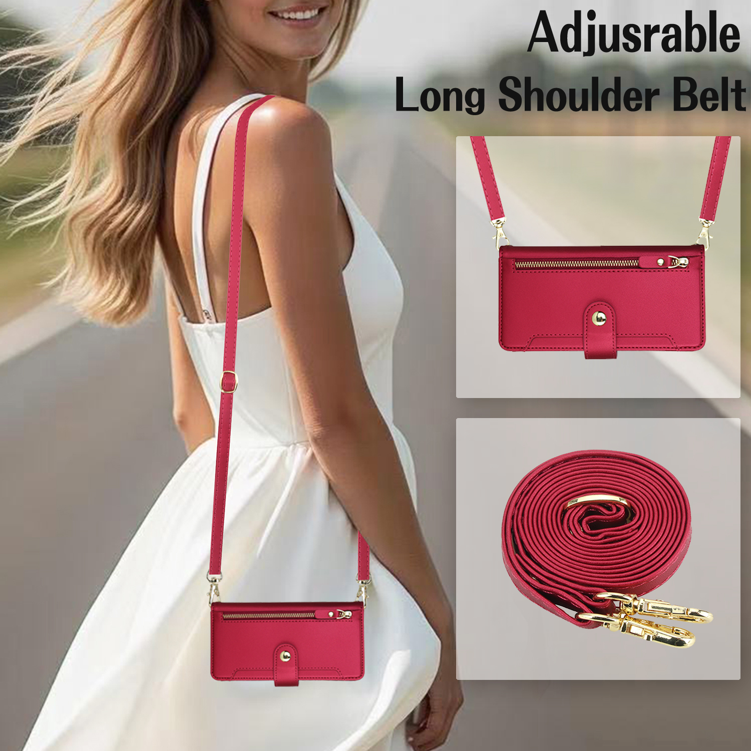 Crossbody Zipper Leather Walle – обзор и цена Luxury Bags In