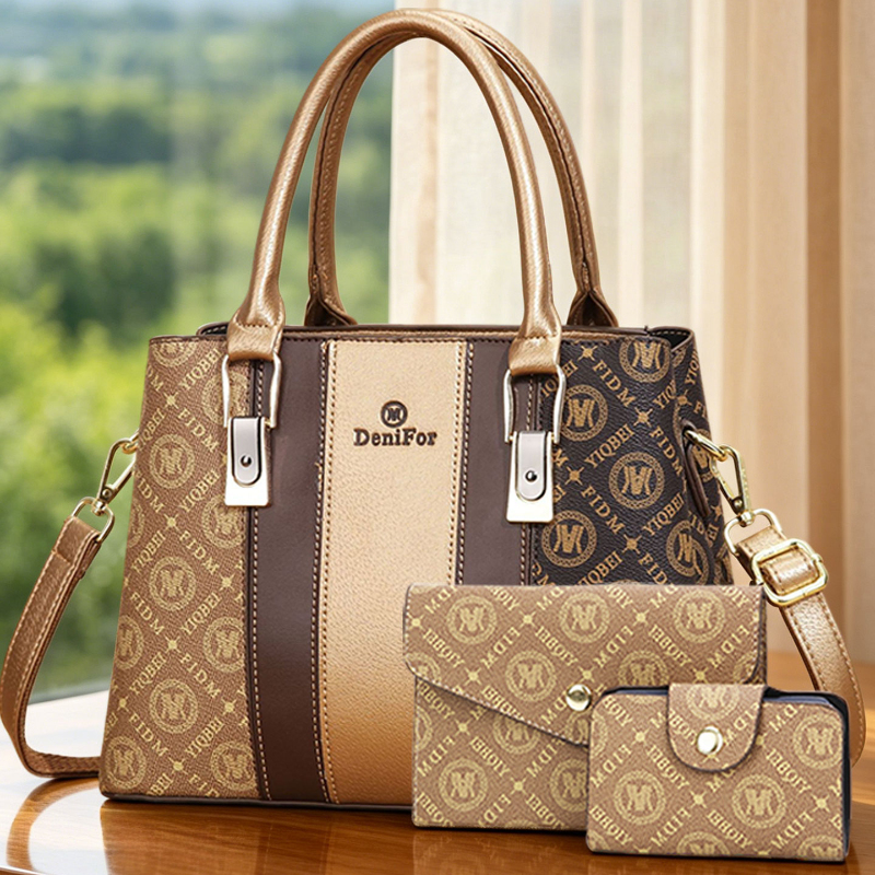 3-piece set of women's handbag – обзор и цена Luxury Bags In