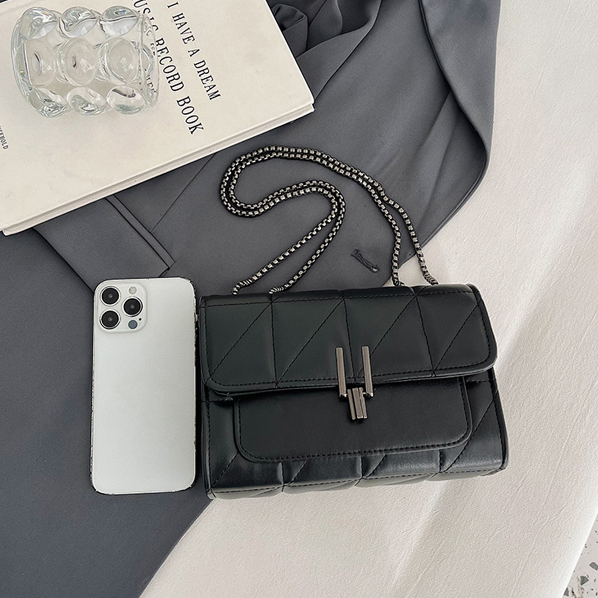 Luxury Fashionable Women Cross – обзор и цена Chain Crossbody Quilted
