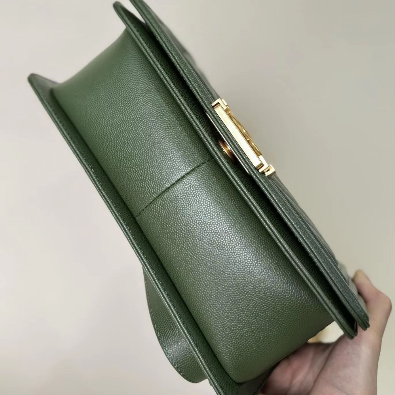 Olive green herringbone quilte – обзор и цена Chain Crossbody Quilted