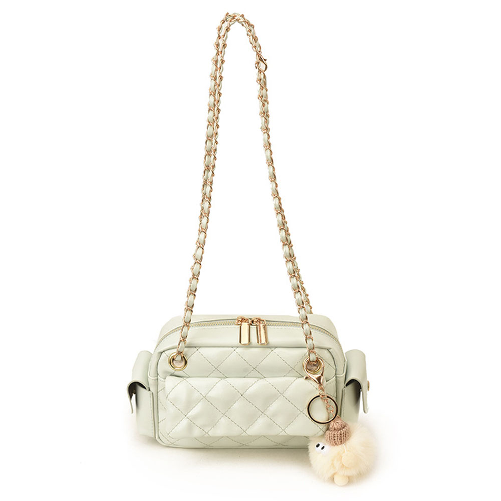 Quilted Pattern Chain Design C – обзор и цена Chain Crossbody Quilted