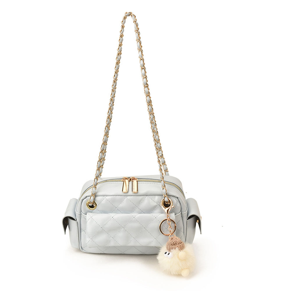 Quilted Pattern Chain Design C – обзор и цена Chain Crossbody Quilted